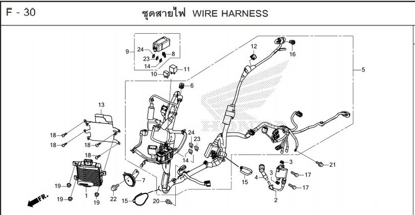 F-30 WIRE HARNESS