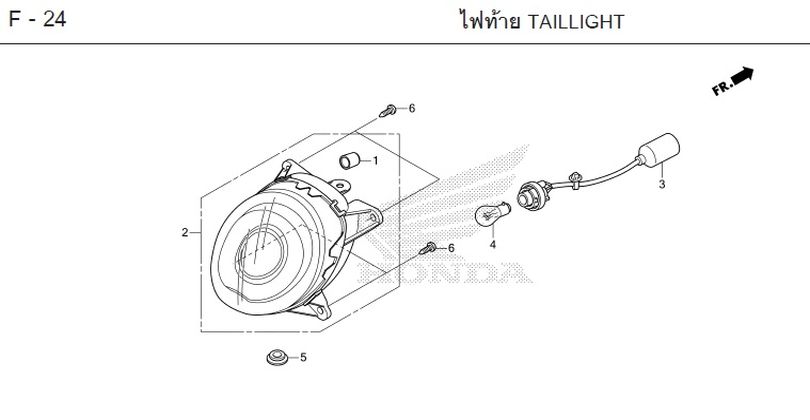 F-24 TAILLIGHT