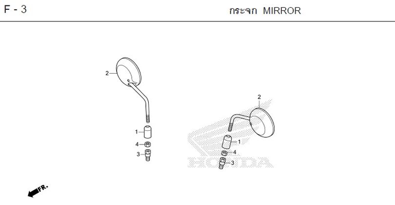 F-3 MIRROR