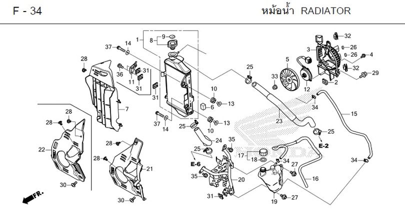 F-34 RADIATOR