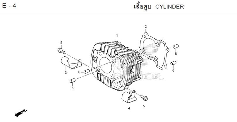 E-4 CYLINDER
