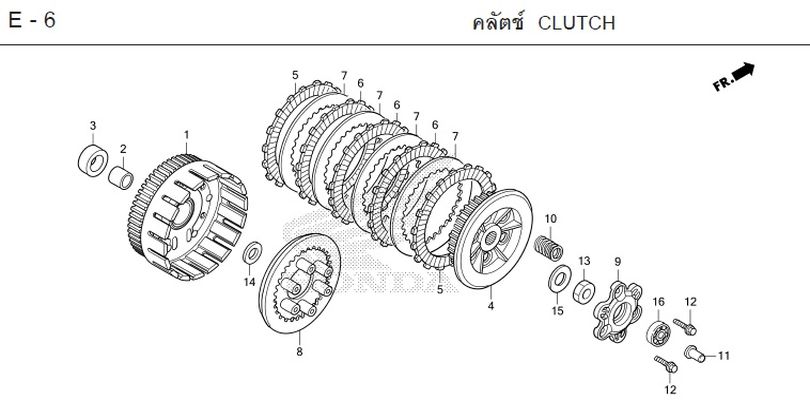 E-6 CLUTCH