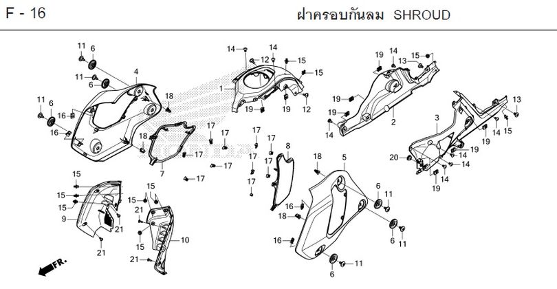 F-16 SHROUD