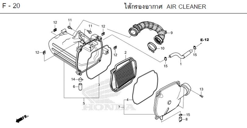 F-20 AIR CLEANER