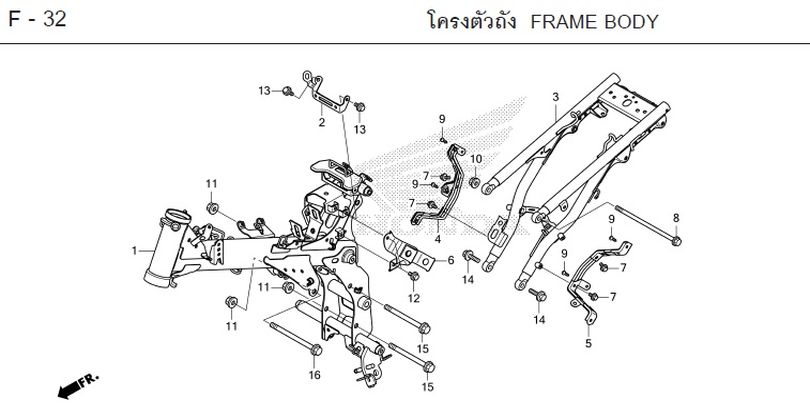F-32 FRAME BODY
