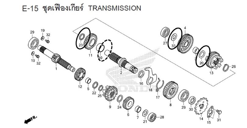 E-15 TRANSMISSION