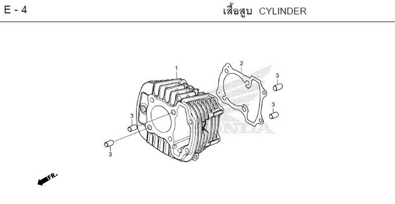 E-4 CYLINDER