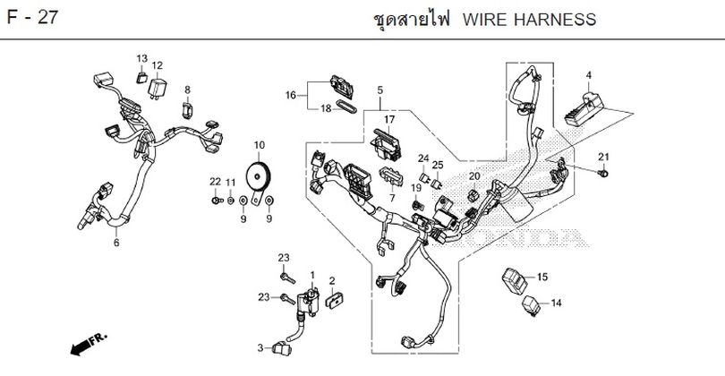 F-27 WIRE HARNESS