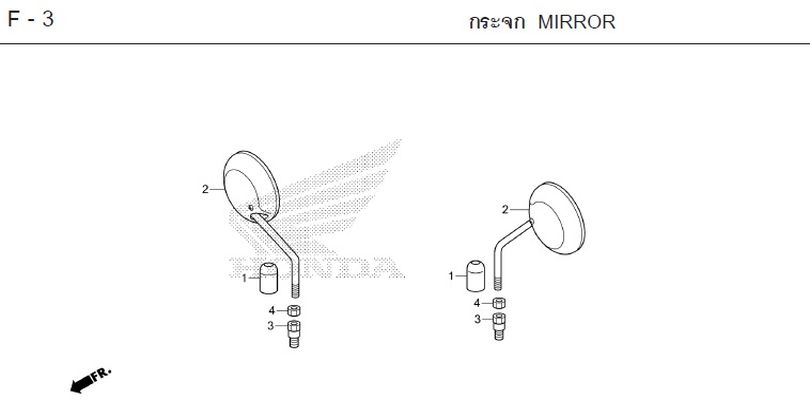 F-3 MIRROR