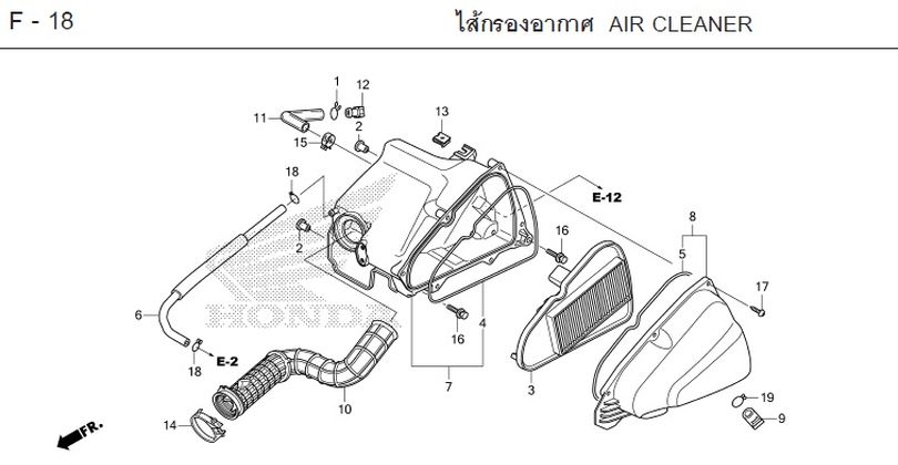 F-18 AIR CLEANER