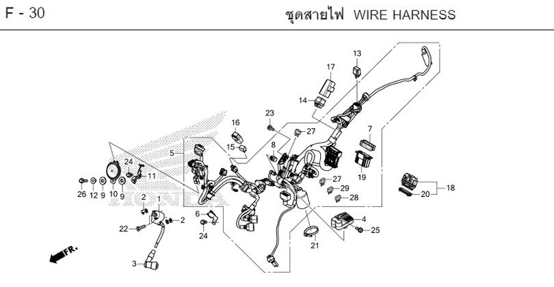 F-30 WIRE HARNESS