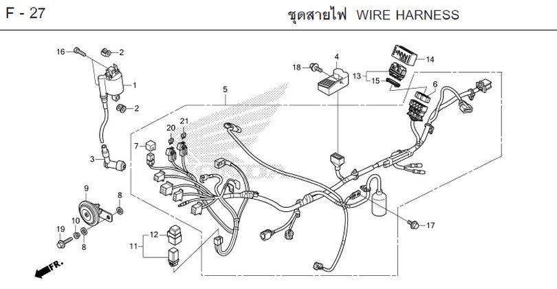 F-27 WIRE HARNESS