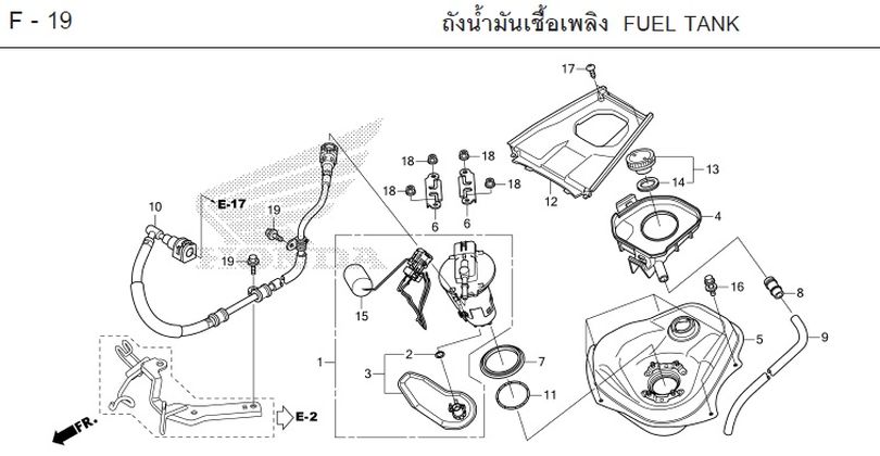 F-19 FUEL TANK