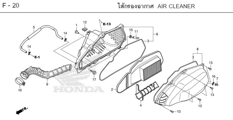 F-20 AIR CLEANER