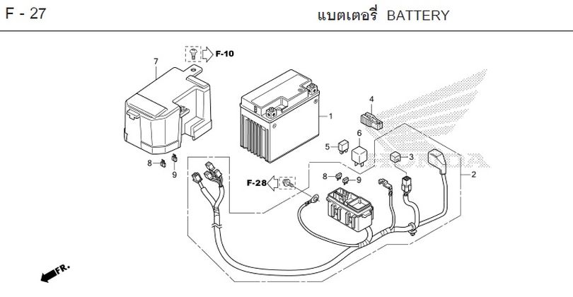 F-27 BATTERY