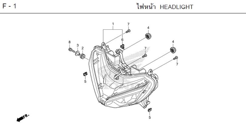 F-1 HEADLIGHT