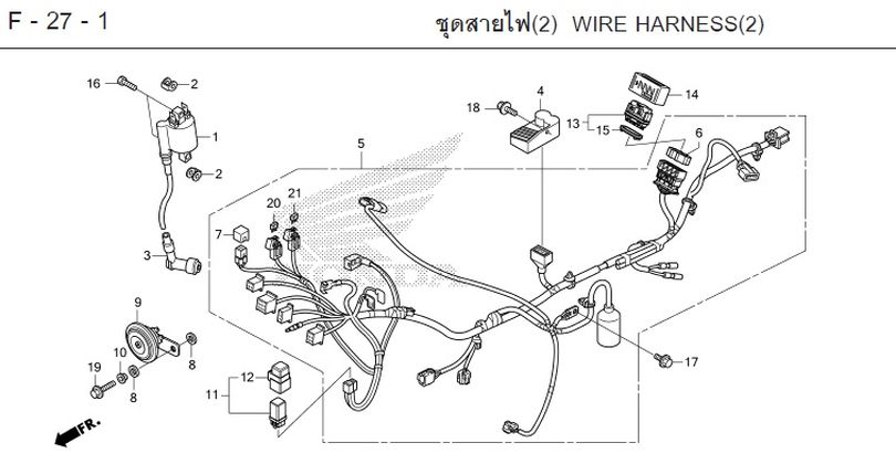 F-27-1 WIRE HARNESS(2)
