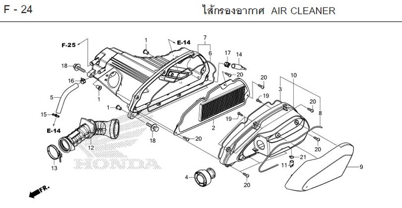 F-24 AIR CLEANER