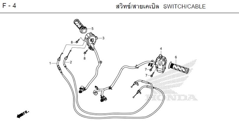 F-4 SWITCH/CABLE