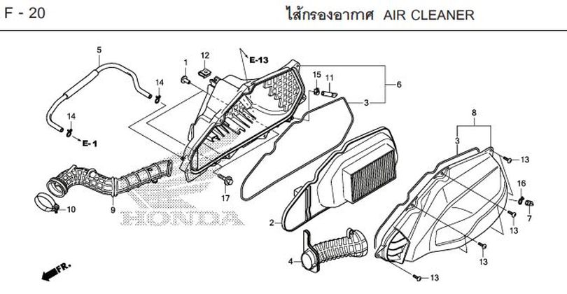 F-20 AIR CLEANER