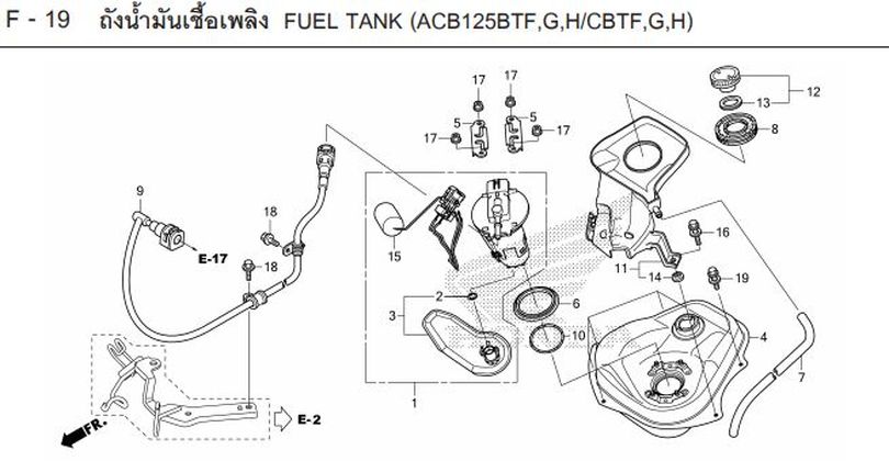 F-19 FUEL TANK