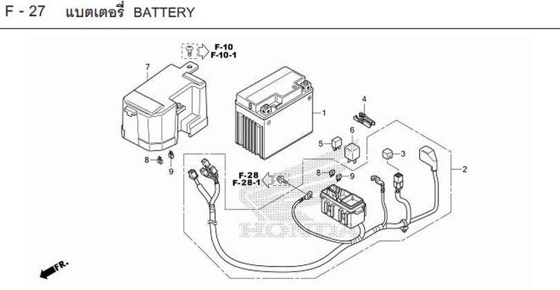 F-27 BATTERY