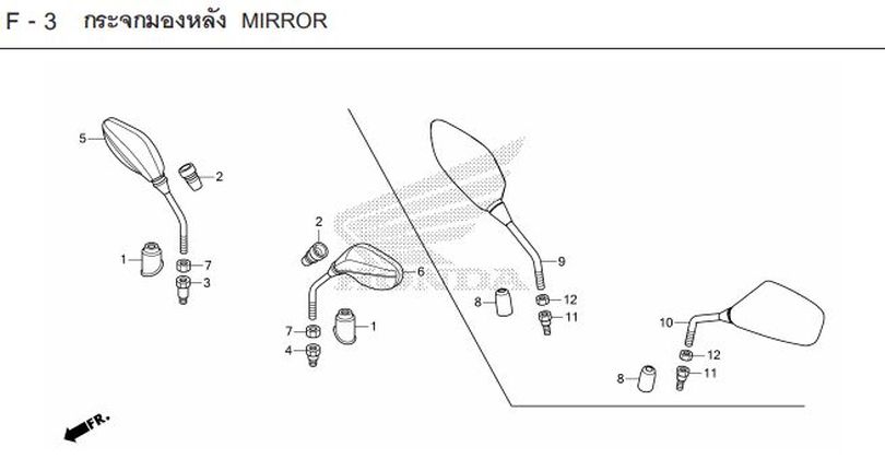 F-3 MIRROR