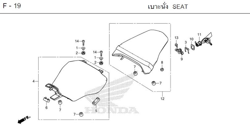 F-19 SEAT