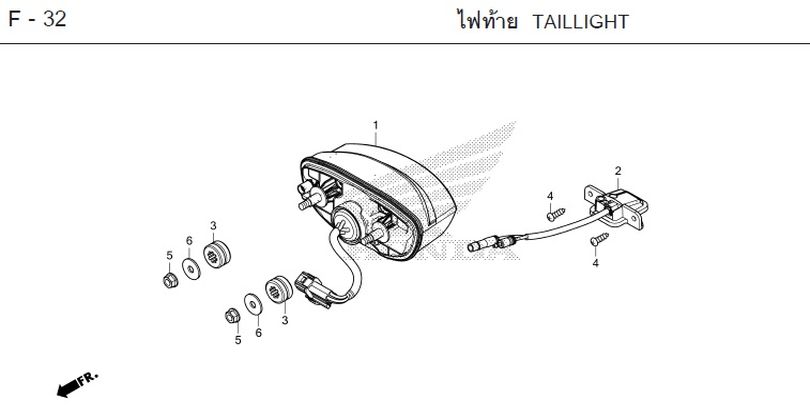 F-32 TAILLIGHT