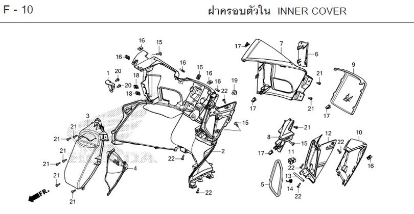 F-10 INNER COVER