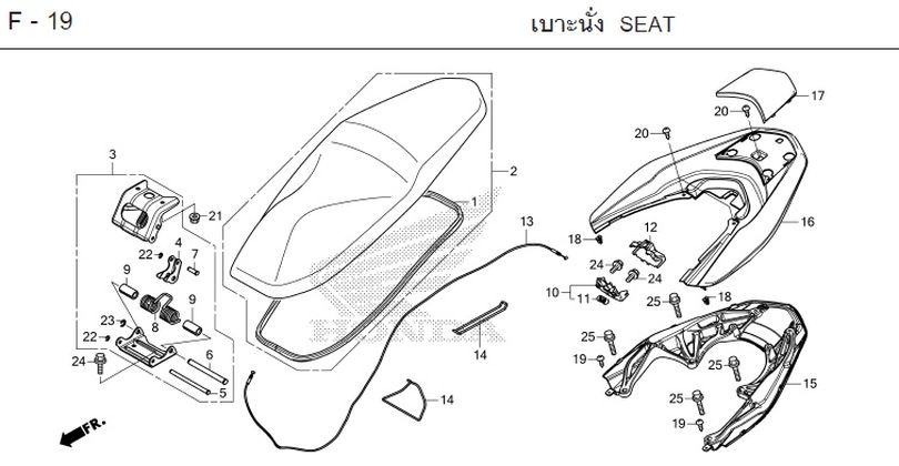 F-19 SEAT