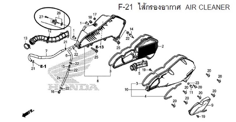 F-21 AIR CLEANER