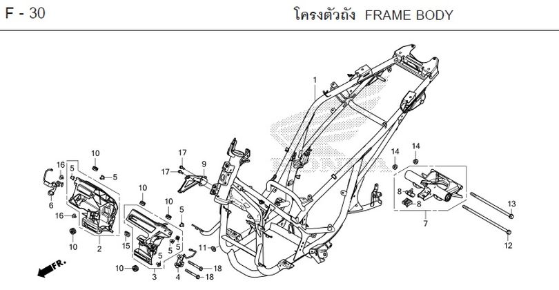 F-30 FRAME BODY