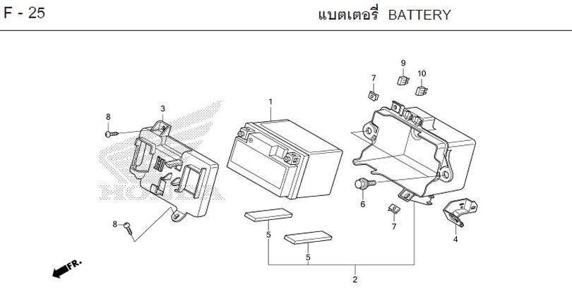 F-25 BATTERY