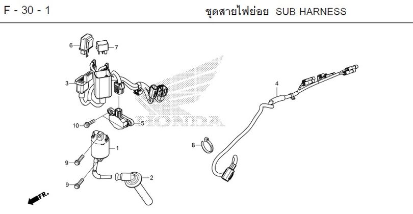 F-30-1 SUB HARNESS