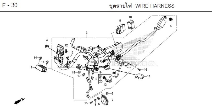 F-30 WIRE HARNESS