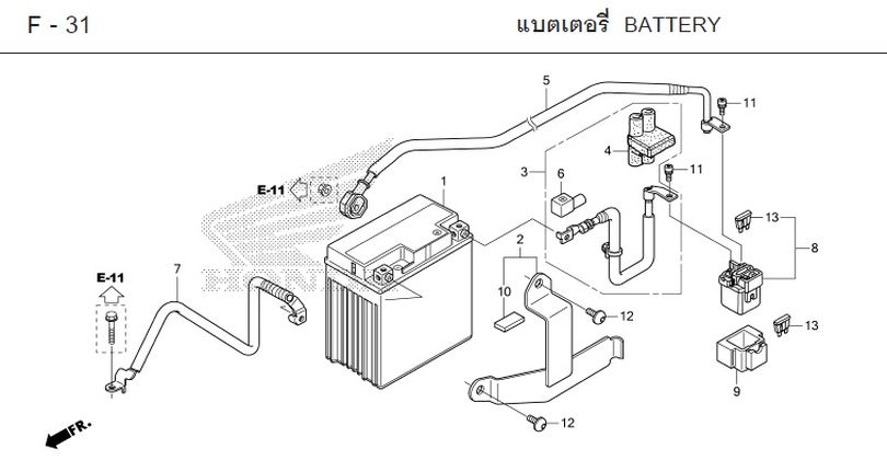 F-31 BATTERY