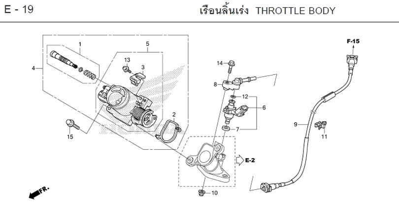 E-19 THROTTLE BODY