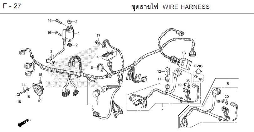 F-27 WIRE HARNESS
