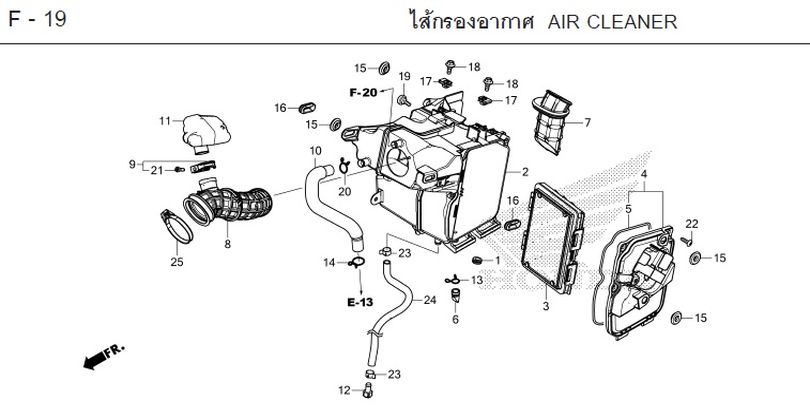 F-19 AIR CLEANER