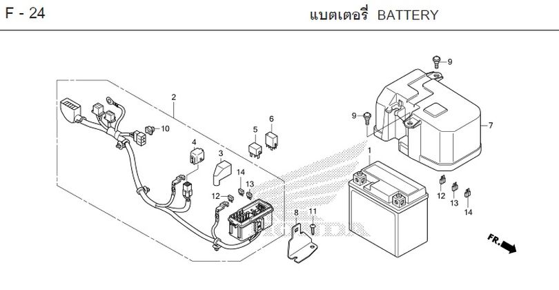 F-24 BATTERY