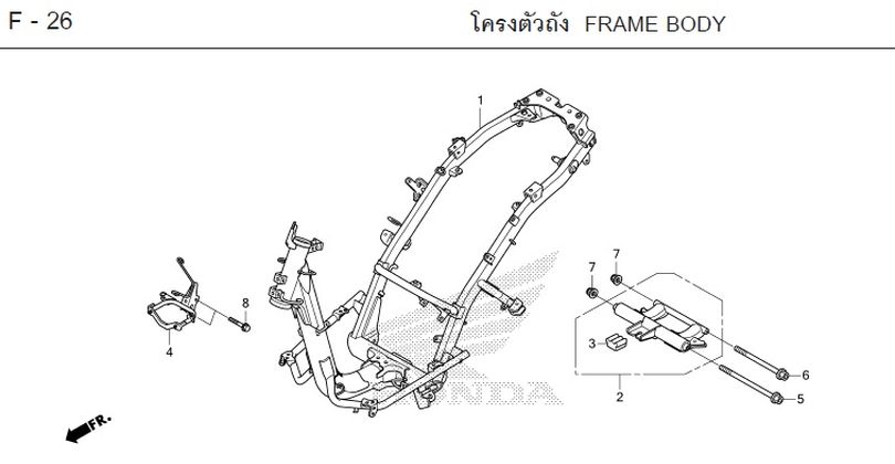 F-26 FRAME BODY