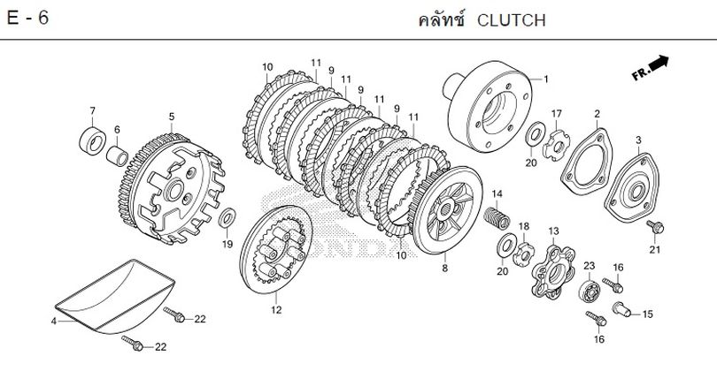 E-6 CLUTCH