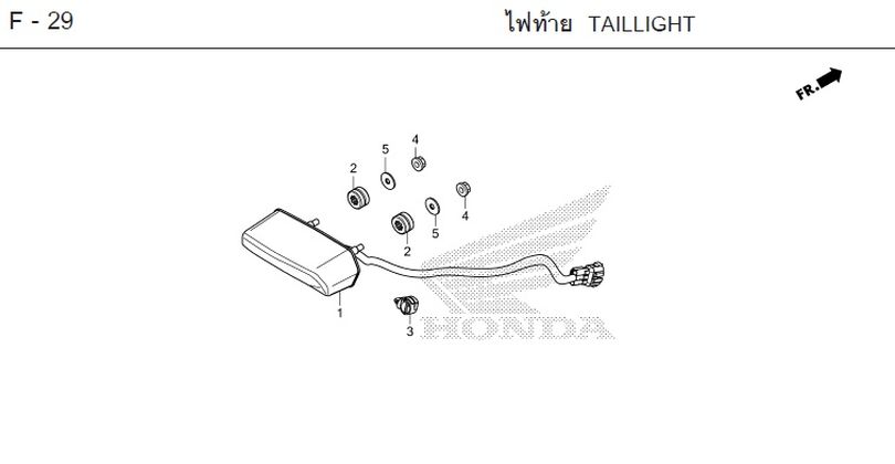 F-29 TAILLIGHT