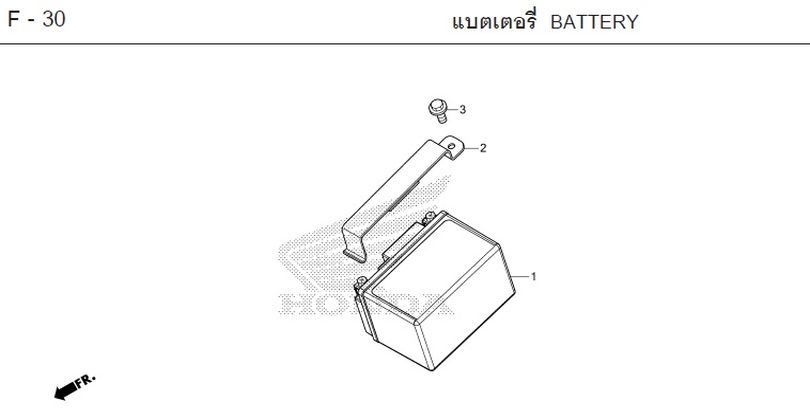 F-30 IF- 30 BATTERY