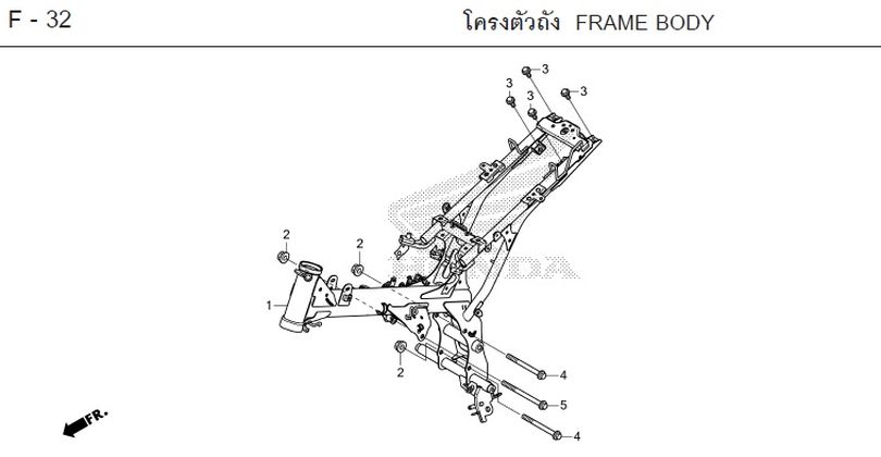 F-32 FRAME BODY