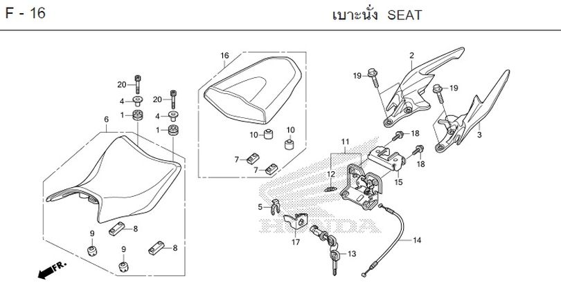 F-16 SEAT