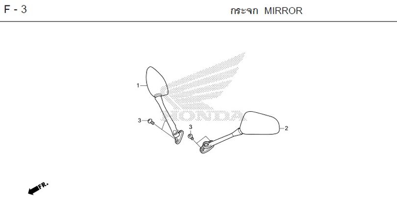 F-3 MIRROR