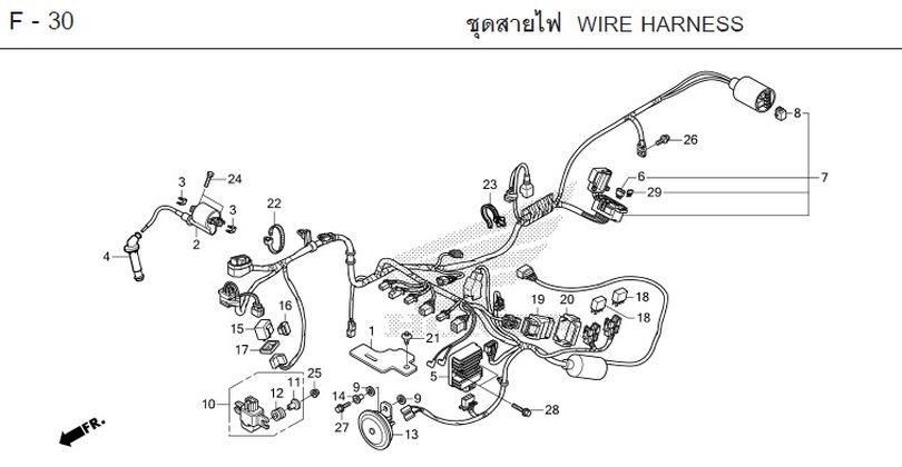 F-30 WIRE HARNESS