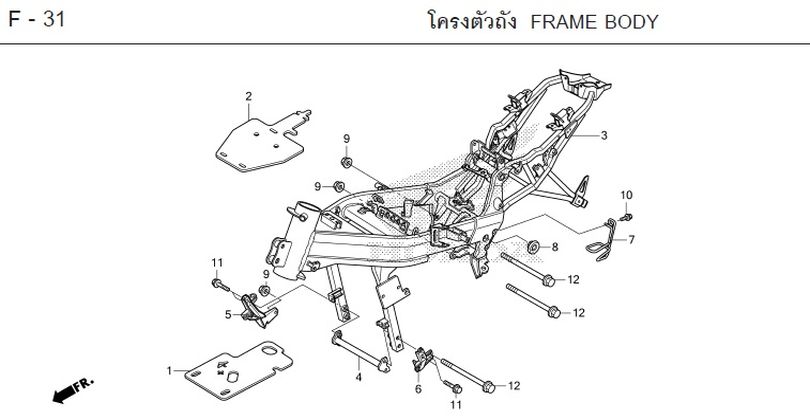 F-31 FRAME BODY